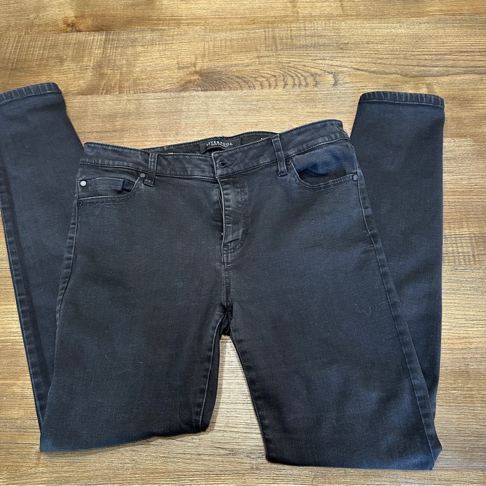 Black Denim Liverpool Jeans